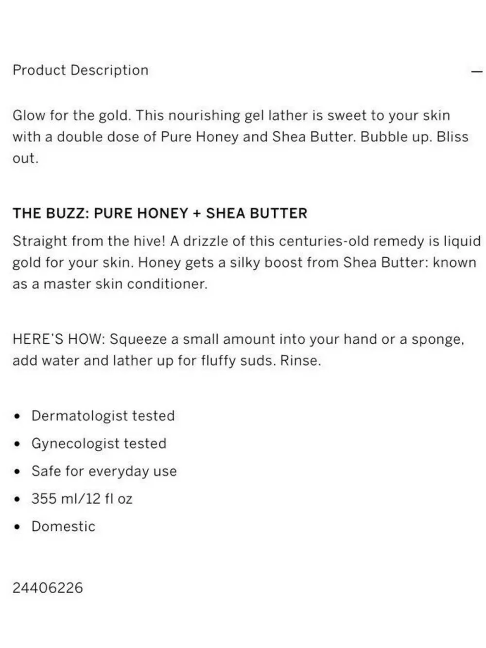 PINK Victoria's Secret Honey Wash & Honey Oil Duo in Golden Amber